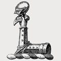 Kennett family crest, coat of arms