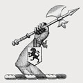 Newton family crest, coat of arms