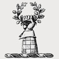 Smallwood family crest, coat of arms