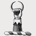 Hibbert family crest, coat of arms