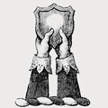 Colson family crest, coat of arms