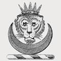 Rushout family crest, coat of arms