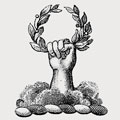 Stevenson family crest, coat of arms