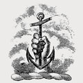Brash family crest, coat of arms
