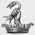 Glenn family crest, coat of arms