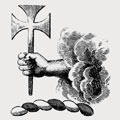 Myreton family crest, coat of arms