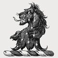 Morris family crest, coat of arms