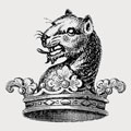 Bland family crest, coat of arms