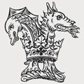 Mainwaring-Ellerker-Onslow family crest, coat of arms