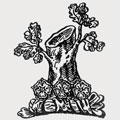 Batten family crest, coat of arms