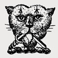 Fitch family crest, coat of arms