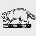 Symcott family crest, coat of arms