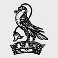 Rivington family crest, coat of arms