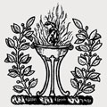 De La Rue family crest, coat of arms
