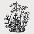 Whineray family crest, coat of arms