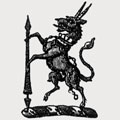 Moresby family crest, coat of arms