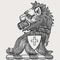 Eaton family crest, coat of arms