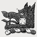 Verschoyle family crest, coat of arms