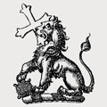 Kenyon family crest, coat of arms