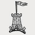 Evans family crest, coat of arms