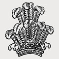 Copley family crest, coat of arms