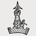 Hillary family crest, coat of arms