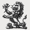 Ferguson family crest, coat of arms