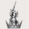 Macdonald family crest, coat of arms