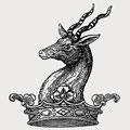 Whetenhall family crest, coat of arms