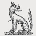 Biddulph family crest, coat of arms