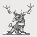 Hartland family crest, coat of arms