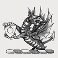 Morshead family crest, coat of arms