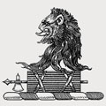 Morris family crest, coat of arms