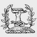 Savory family crest, coat of arms