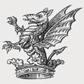 Raymond family crest, coat of arms