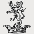 Broun family crest, coat of arms