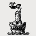Lucas family crest, coat of arms