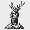 Lockett family crest, coat of arms