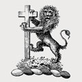 Allaunson family crest, coat of arms