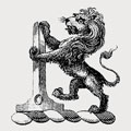 Morse family crest, coat of arms