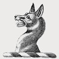 Puttenham family crest, coat of arms
