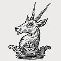 Frere family crest, coat of arms