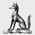 Fox family crest, coat of arms