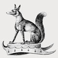 Fox family crest, coat of arms