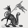 Fox family crest, coat of arms