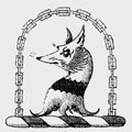 Fox family crest, coat of arms