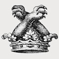Bradestone family crest, coat of arms