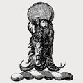 Evatt family crest, coat of arms