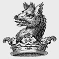 Wills-Sandford family crest, coat of arms