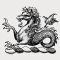 Dansie family crest, coat of arms